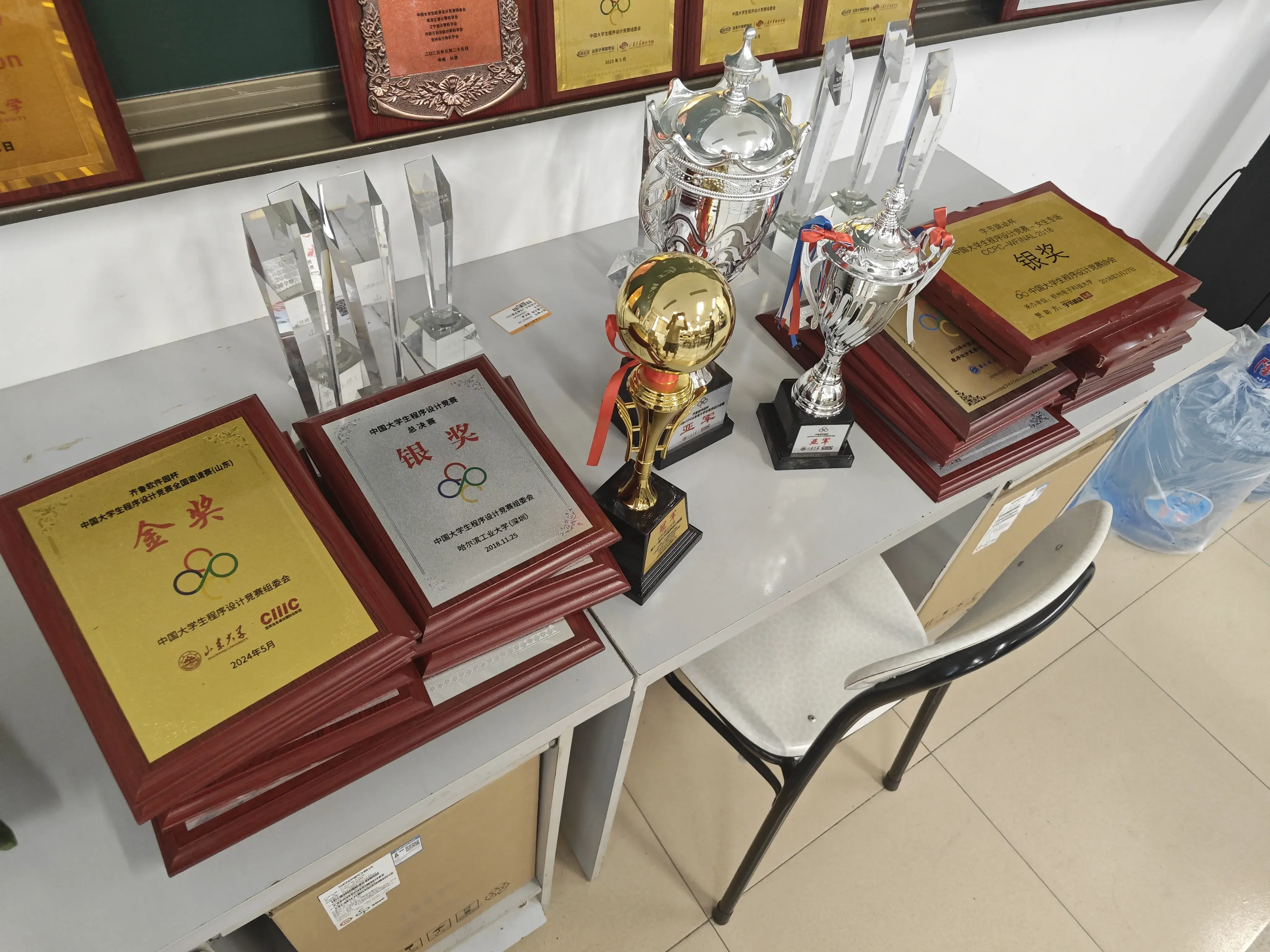 收拾奖牌 收拾奖牌